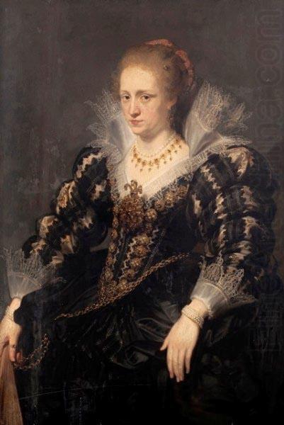 Portrait of Jacqueline de Caestre., Peter Paul Rubens